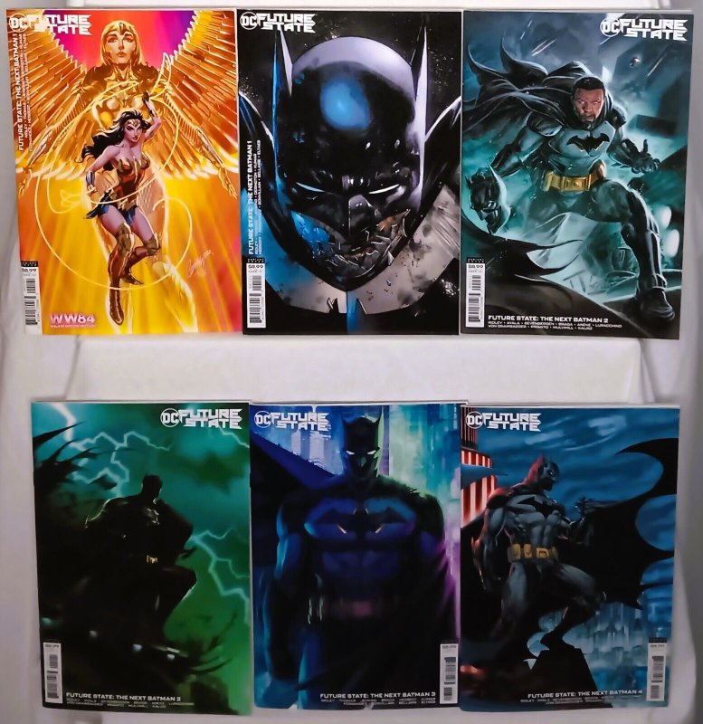 DC Future State The NEXT BATMAN #1 - 4 Variant Covers Tim Fox Batman DC Comics