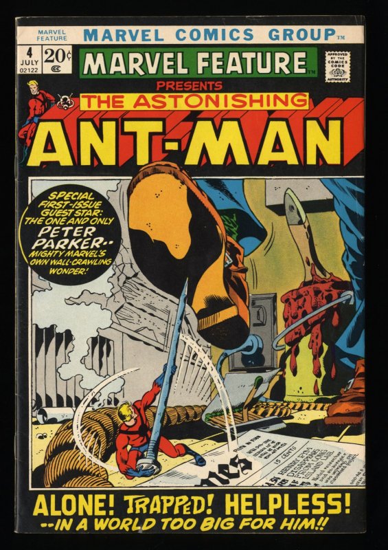 Marvel Feature #4 FN 6.0 Ant Man! Comics