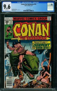 Conan the Barbarian #74 (1977) CGC 9.6 NM+