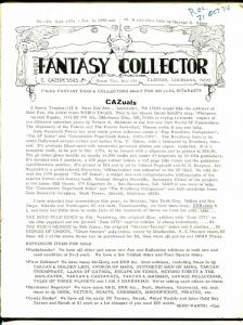 Fantasy Collector #180 1974-Caz-early comic buying/selling resource-pulps-VG