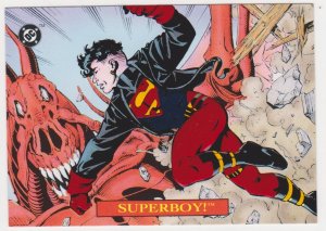 1993 Bloodlines Embossed Foil #S4 Superboy