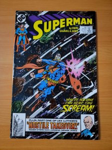 Superman #30 Direct Market Edition ~ NEAR MINT NM ~ 1989 DC Comics