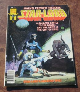 Marvel Preview Presents Star-Lord #14 FN/VF 1978 Magazine Jim Starlin GOTG