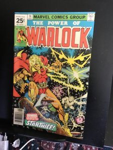 Warlock #14 (1976) Jim Starlin art, Pip the troll high grade VF/NM Oregon CERT!