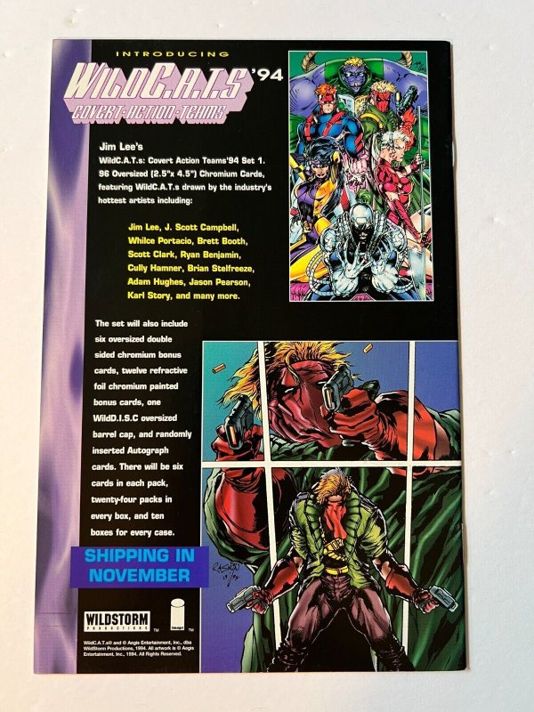 Hellshock  Vol. 1 (1994) #1-4 complete mini series Jae Lee NM/NM+ Image Comics