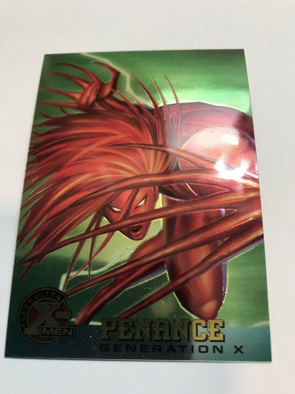 PENANCE #35 card : 1995 Fleer Ultra X-men Chromium; NM/M, base, Kubert art