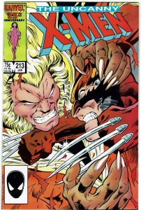 Uncanny X-Men #213 Chris Claremont Alan Davis Psylocke NM