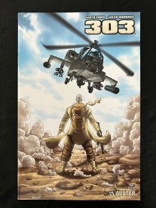 303 Full Set #1B,2B,3  Avatar Comics 2004 Vf+  Wraparound Variant