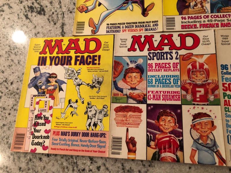 5 Mad Magazines Super Specials Winter 89' + Spring Summer Fall Winter 90' JW1