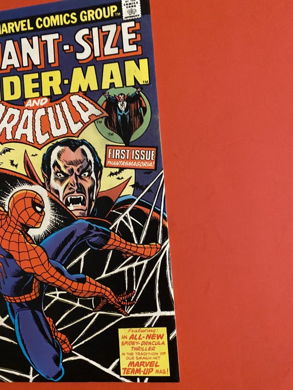 Giant-Size Spider-Man #1 (1974) w Dracula nice solid mid grade