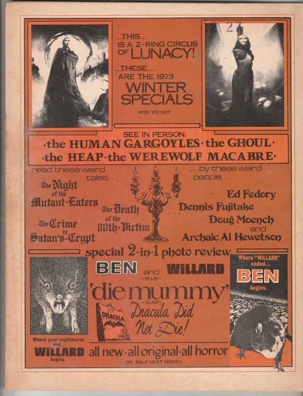 Psycho Magazine #11 (Mar-73) VF High-Grade