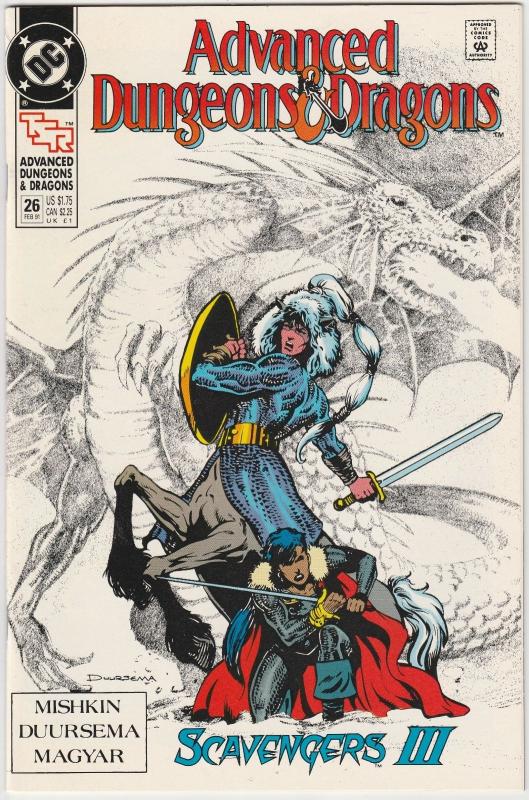 6 Advanced Dungeons & Dragons DC Comic Books # 19 23 24 25 26 28 Mishkin LH26