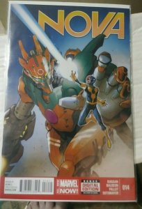 NOVA  # 14  VOL 5 2013 MARVEL NOW +  SAM ALEXANDER+beta ray bill thor