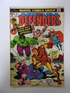 The Defenders #9 (1973) FN condition