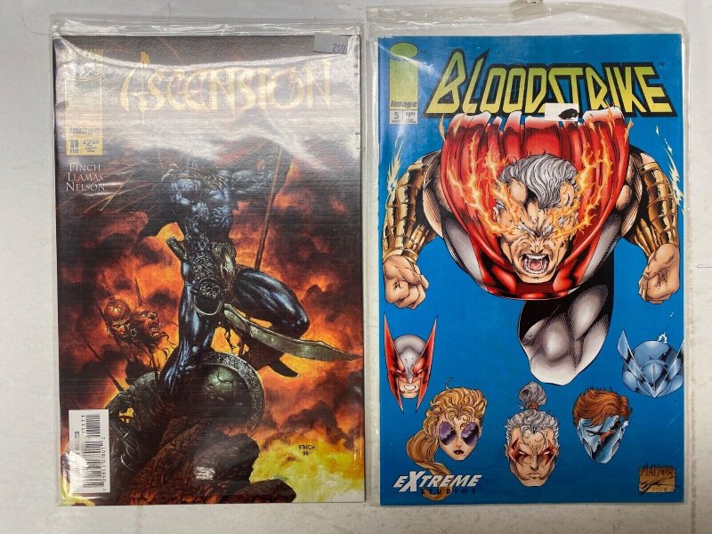 5 IMAGE comic books Ascension BloodStrike Shadow Hawk III Trencher 40 KM36