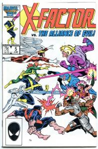 X-factor #5 1986-1st Apocalypse Cameo-high Grade-key  VF/NM