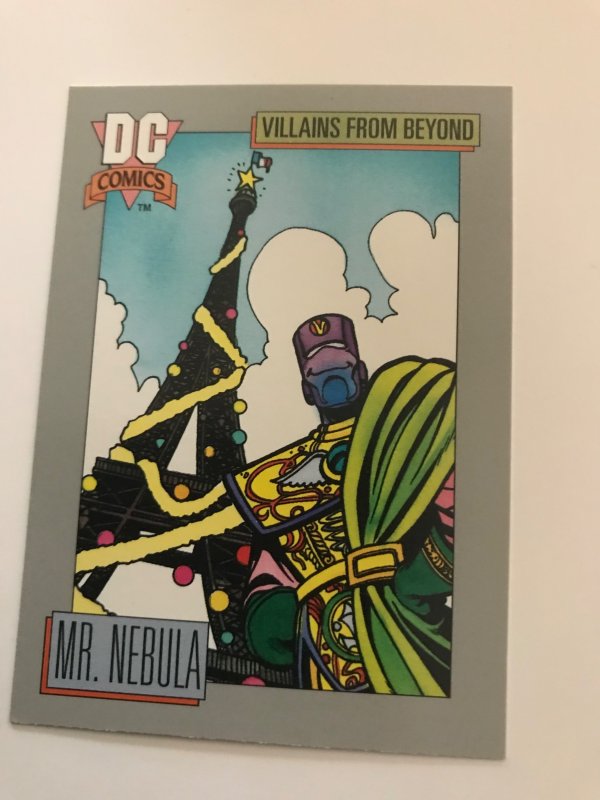 MR. NEBULA #137 card : 1992 DC Universe Series 1, NM/M, Impel, Eiffel Tower