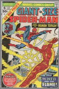 SPIDERMAN GS 6 VG+  1975