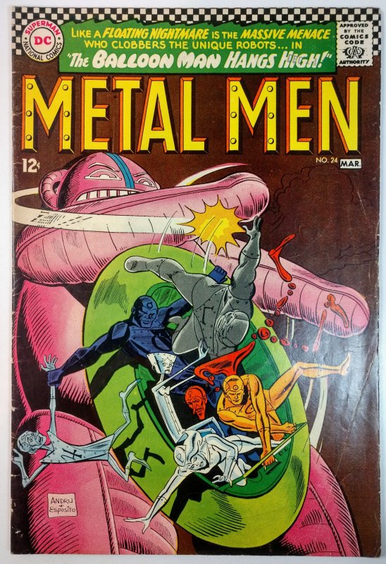 Metal Men #24 (4.5, 1967)