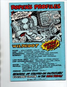 Cocaine Comix 4 - 1st Print - Citizen Caine - Kerri - Underground - 1982 - VG