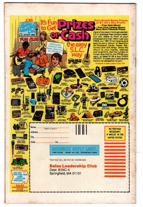 Man-Thing #11 (1981) Marvel Comics