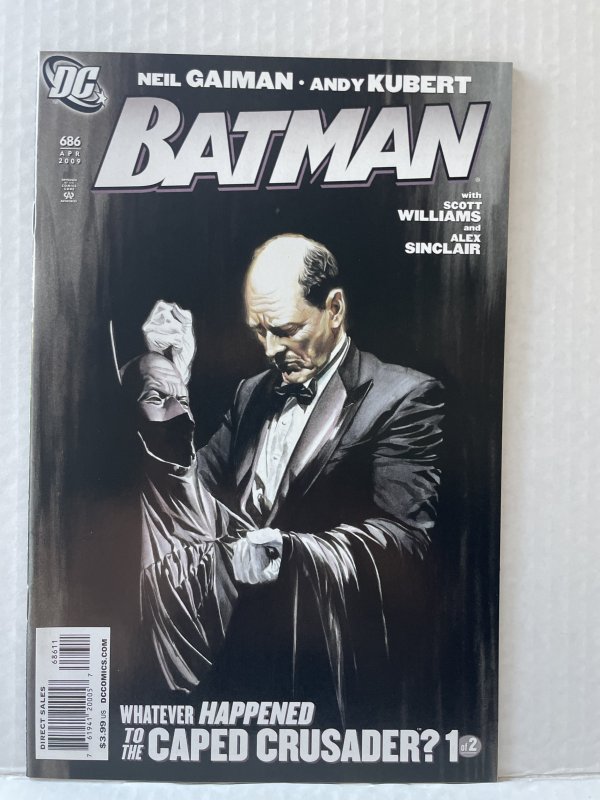 Batman #686 Alex Ross Direct Sales Cover (2009)