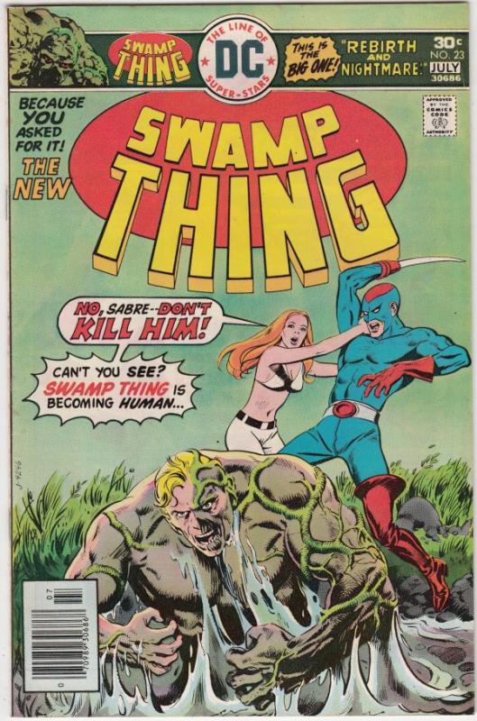 Swamp Thing #23 (May-76) VF/NM High-Grade Swamp Thing