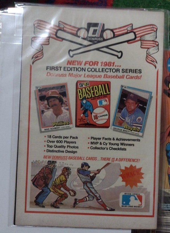 dc comics presents # 33 1981 DC SUPERMAN  + SHAZAM  STAR HAWKINS 