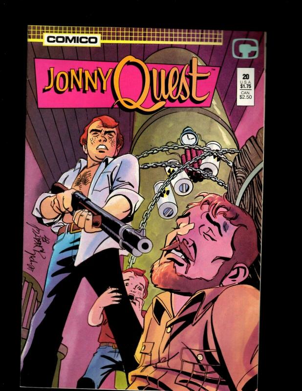 10 Johnny Quest Comico Comic Books #13-22 JF21