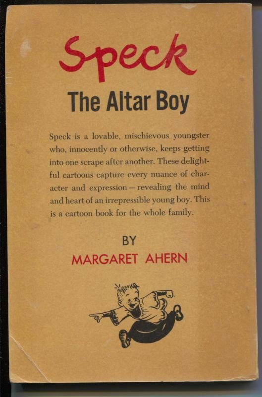 Speck The Altar Boy 1958-Hanover House-Margaret Ahern-cartoons-VG/FN