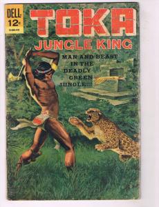 Lot Of 10 Toka Junge King Dell Comic Books # 1 2 3 4 5 6 7 8 9 10 Silver Age J57