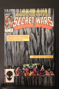 Marvel Super Heroes Secret Wars #4 (1984) High-Grade NM- or better 4th issue key