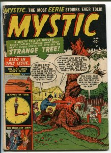 Mystic #1 1951-Atlas-1st issue-pre-code horror-robot-time travel-bloody-G/VG