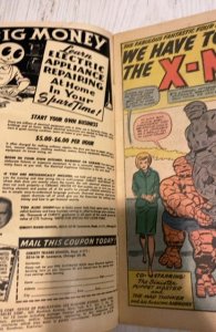 Fantastic Four #28 (1964)xmen/thinker/android/puppet master solid copy fn+