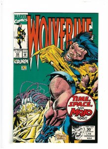 Wolverine #53 NM- 9.2 Marvel Comics 1992 Crunch Conundrum pt.3, vs. Mojo 