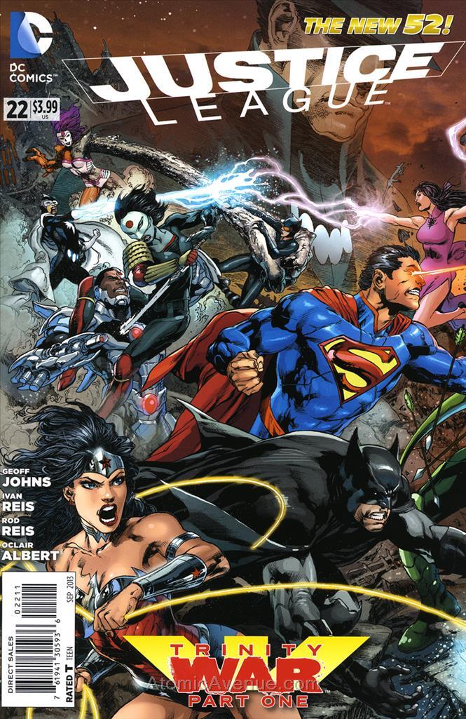 justice league new 52 covers