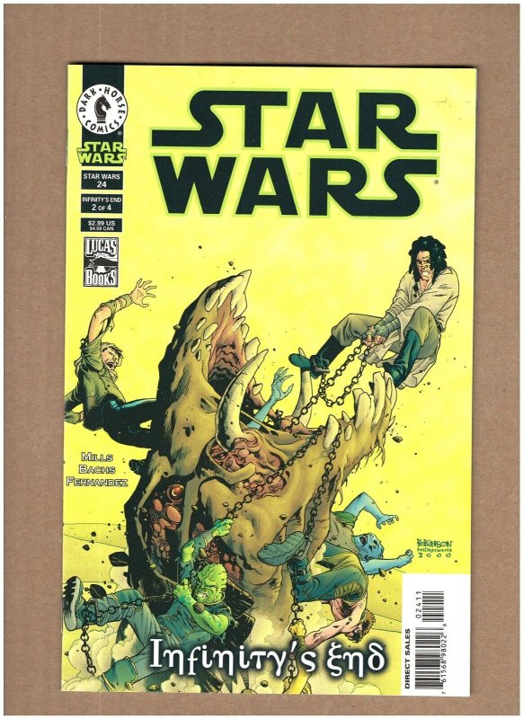 Star Wars #24 Dark Horse Comics 2000 Quinlan Vos Infinity's End NM- 9.2