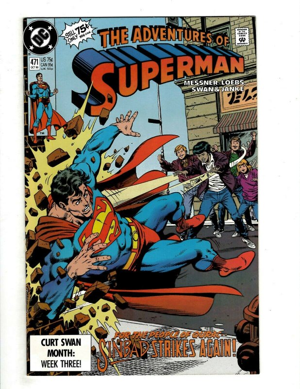 15 Adventures of Superman DC Comics 466 467 468 469 470 471 472 473 475 + HG1