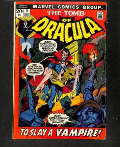 Tomb Of Dracula #5 To Slay A Vampire!