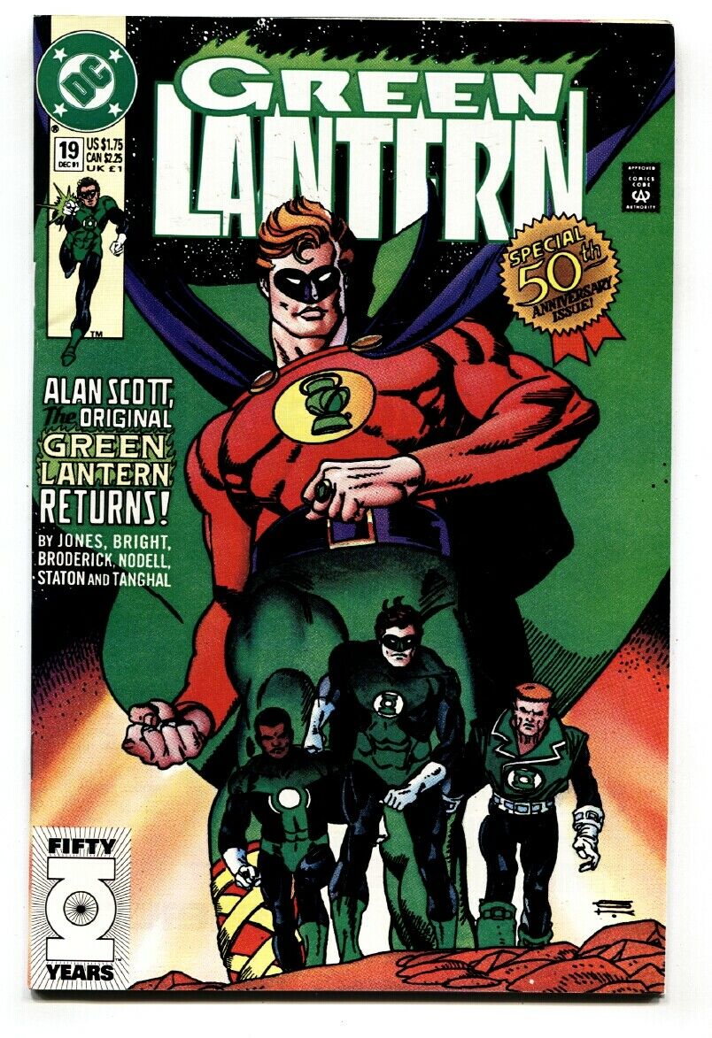 Green Lantern V3 19 1991 First Appearance Of Yalan Gur Comic Books Modern Age Dc Comics