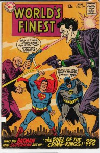 World's Finest Comics #177 (1968) Superman and Batman and Robin