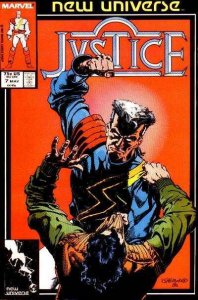 Justice (1986 series) #7, NM- (Stock photo)
