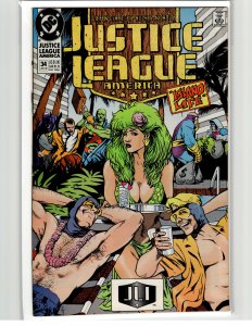 Justice League America #34 (1990) Justice League America