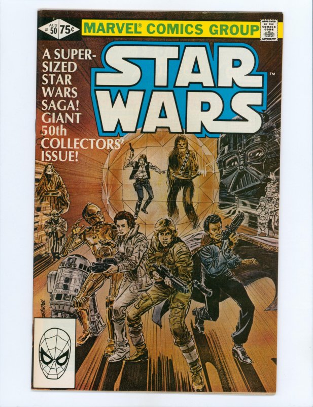 Star Wars #50  1st app IG-88, 1st US cover of Yoda, Cameos: Bossk 4-LOM Dengar