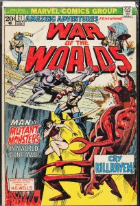 Amazing Adventures #21 (1973) War of the Worlds