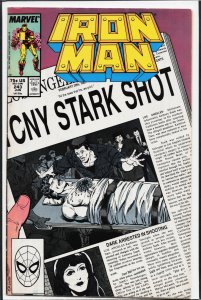 Iron Man #243 (1989) Iron Man