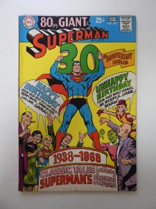 Superman #207 (1968) FN/VF condition