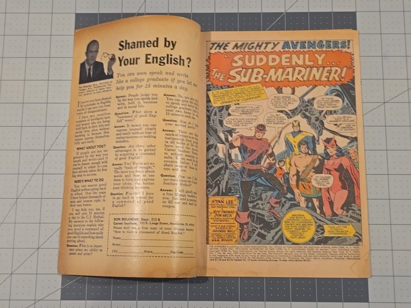 The Avengers #40 Suddenly The Sub-Mariner (Marvel Comics May 1967)