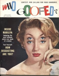 WHO GOOFED? #1-1956-GAHAN WILSON-REAMER KELLER-SATIRE & PARODY-HILLMAN PUBS