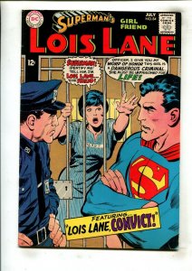 SUPERMAN'S GIRLFRIEND LOIS LANE #84 (5.5) NEAL ADAMS!! 1968